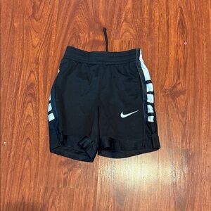 Nike Kids Black and White Athletic Shorts